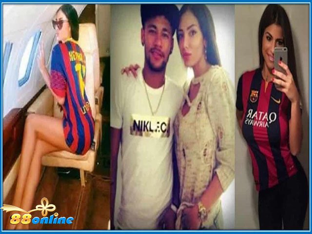 Bắt gặp những hình ảnh của Elisabeth Martinez trên máy bay riêng của Neymar 