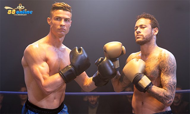 Bắt gặp Ronaldo và Neymar trên sàn đấu Boxing