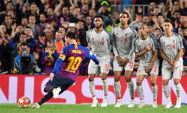 Messi và những cú đá phạt kinh điển