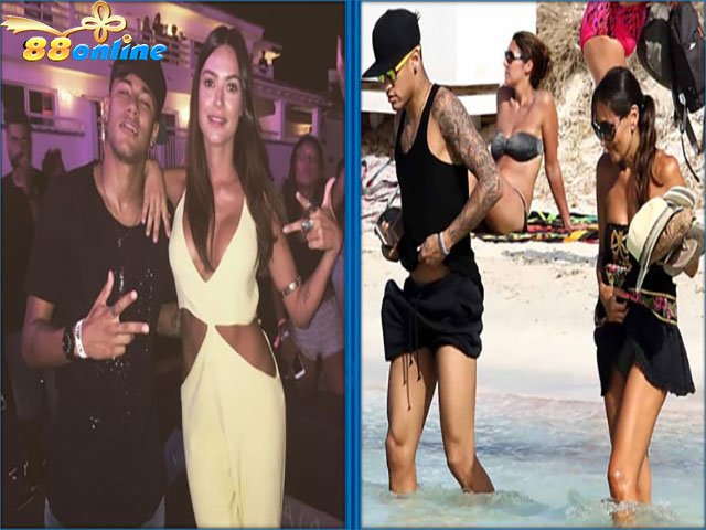 Neymar và Thaila Ayala bắt đầu hẹn hò đầu năm 2014  