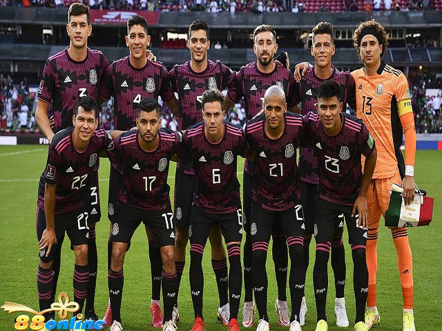 Đội hình thi đấu của đội tuyển Mexico tại World cup 2022