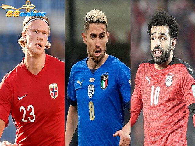 Erling Haaland, Jorginho và Mohamed Salah sẽ không thi đấu tại World Cup ở Qatar