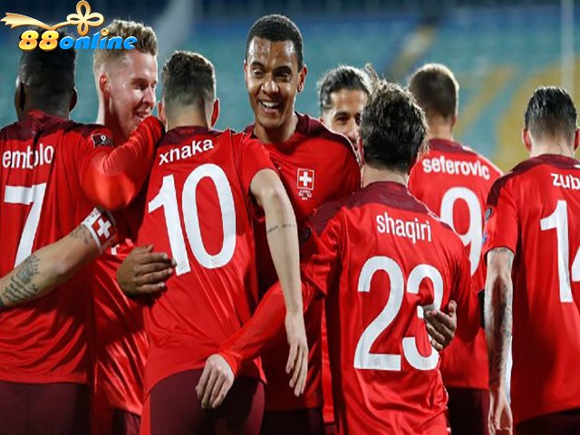 Thụy Sĩ đã kết thúc vòng loại World Cup một cách khởi sắc khi đánh bại Bulgaria 4-0 trên sân nhà 
