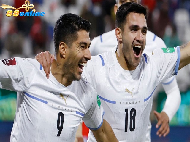 Uruguay đã vượt qua vòng loại World Cup 2022 ở vị trí thứ ba từ Nam Mỹ