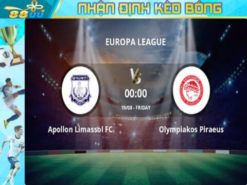 Nhận định kèo bóng Apollon vs Olympiacos Piraeus