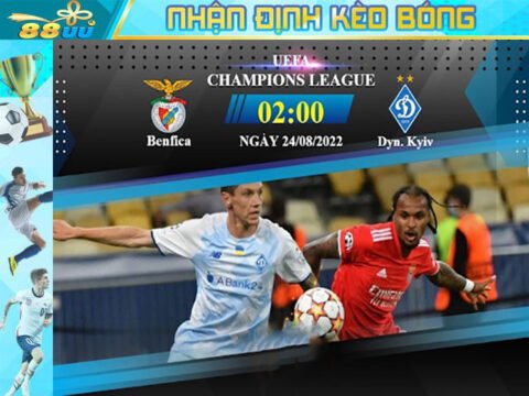 Nhận định kèo bóng Benfica vs Dyn. Kyiv