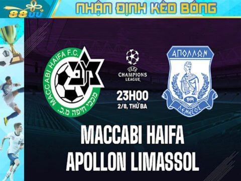 Nhận định kèo bóng Maccabi Haifa vs Apollon