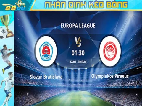 Nhận định kèo bóng Slovan Bratislava vs Olympiacos