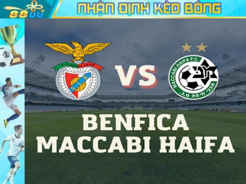 Nhận định kèo bóng Benfica vs Maccabi Haifa