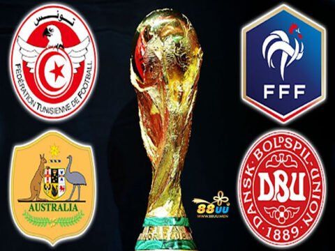 Xem trước bảng D World Cup: Pháp, Australia, Đan Mạch, Tunisia